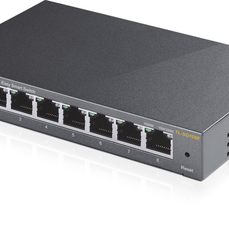 TP-LINK TL-SG108E 8PORT 10/100/1000 YÖNETİLEMEZ SWITCH