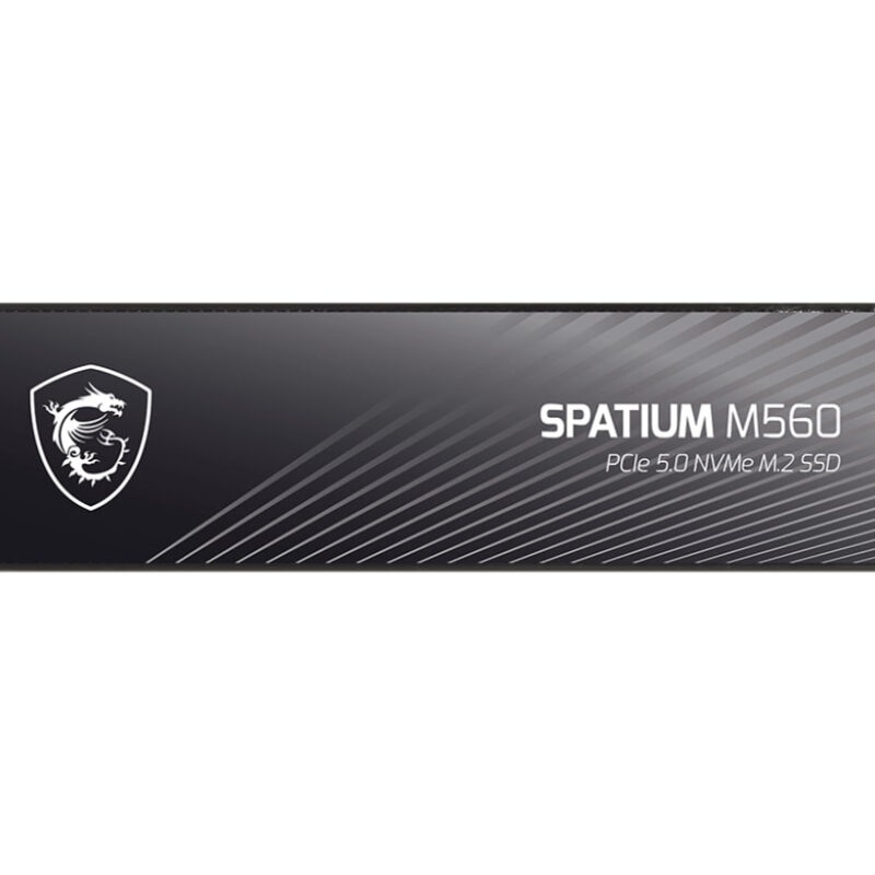 1TB MSI SPATIUM M560 PCIE 5.0 NVME M.2 10200/8400MB/s