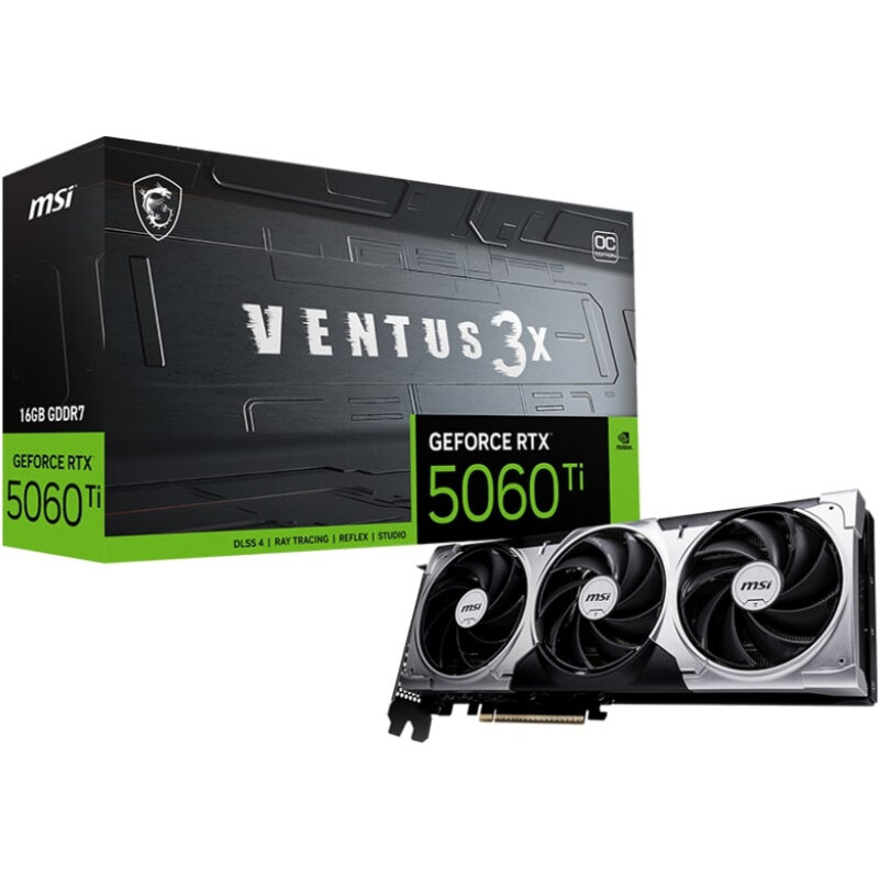 MSI GEFORCE RTX 5060 TI 16G VENTUS 3X OC VGA