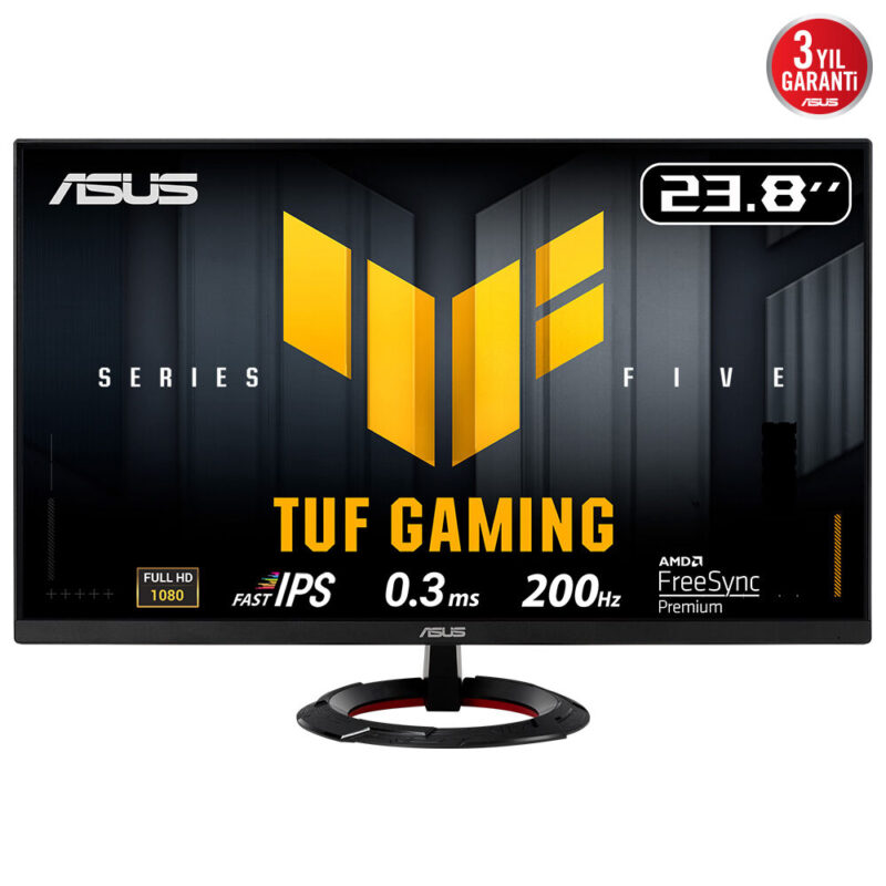 23.8" ASUS TUF GAMING VG249Q5R 200HZ 0.3MS FHD MONITOR
