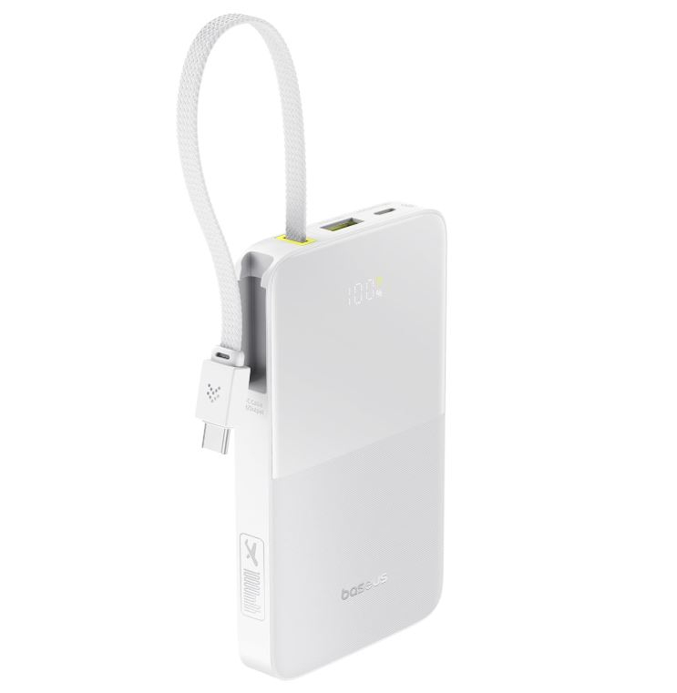 BASEUS ENERFILL FC51 BIPOW2 PRO 10000 22.5W BEYAZ