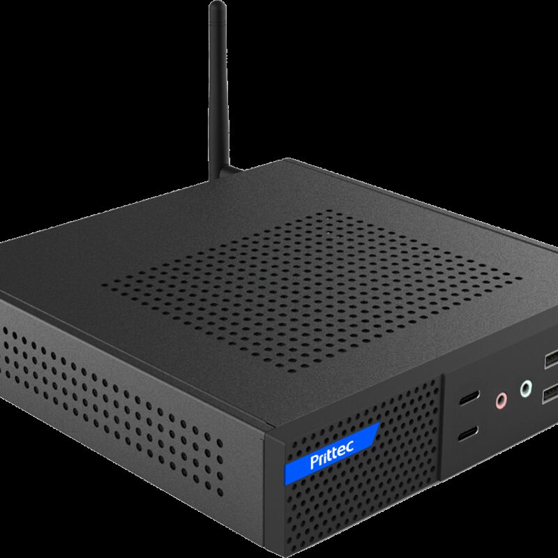PRITTEC Q7-TH610L BAREBONE FreeDos MINI PC/ (SSD-RAM-CPU YOK)