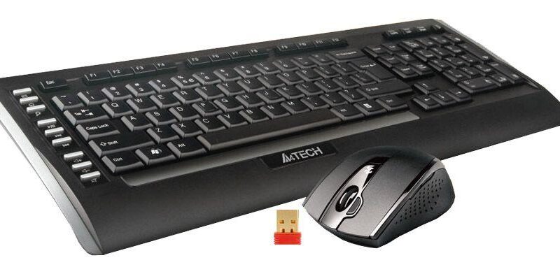 A4 TECH 9300F V-TRACK 2.4Ghz MM KABLOSUZ Q KLV SET