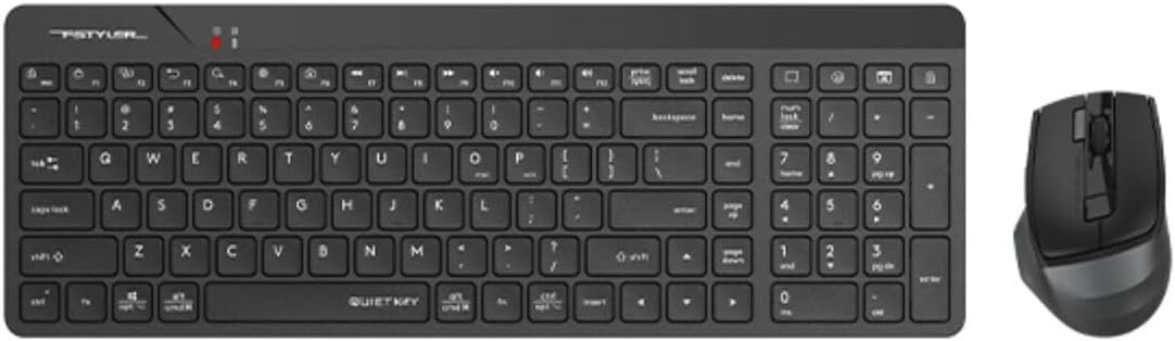 A4 TECH FG2400 Q SILENT 2.4 GHZ AİR2 SİYAH KLAVYE+MOUSE