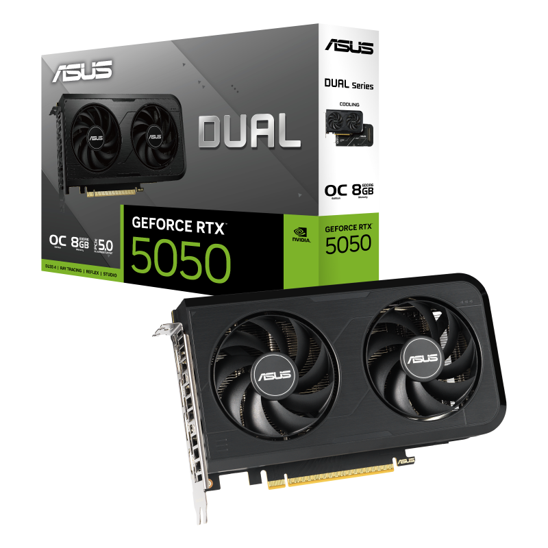 ASUS DUAL-RTX5050-O8G 128BIT VGA