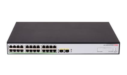 H3C S1600V2-26P-HPWR 24 PORT 10/100/1000 370W POE +2SFP YÖNETİLEBİLİR POE SWİTCH