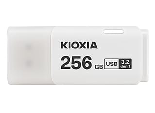 256GB KIOXIA USB3.2 GEN1 BEYAZ USB LU301W256GG4