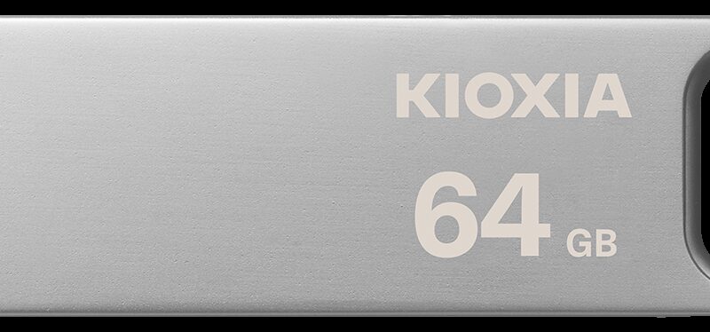 64GB USB3.2 GEN1 KIOXIA METAL USB BELLEK LU366S064GG4