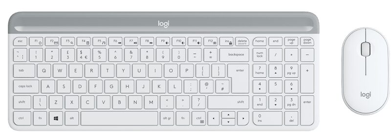 LOGITECH MK470 KABLOSUZ KLAVYE & MOUSE SETİ BEYAZ 920-009436