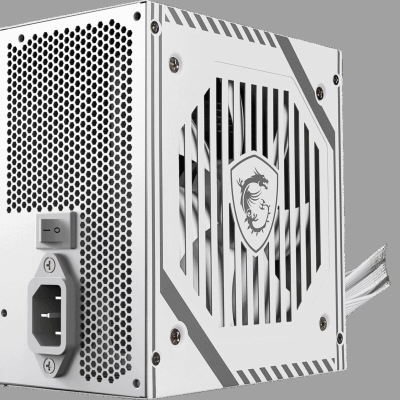 MSI MAG A650BNL WHITE 650W 80+ BRONZE POWER SUPPLY