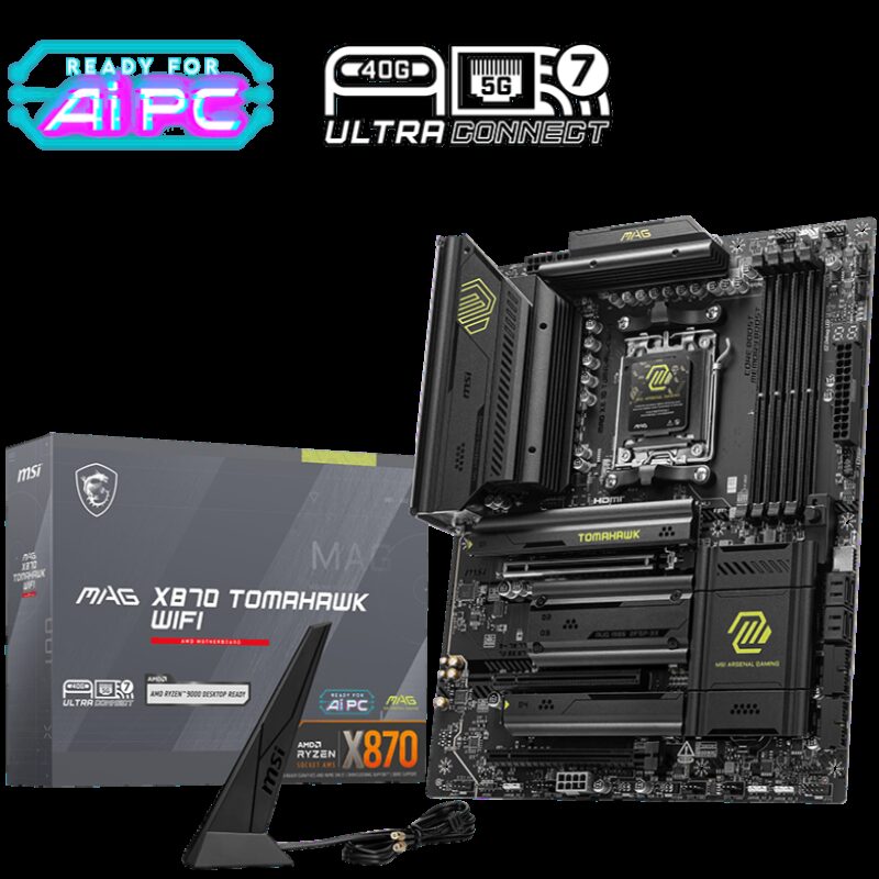 MSI MAG X870 TOMAHAWK WIFI DDR5 AMD X870 SOKET DDR