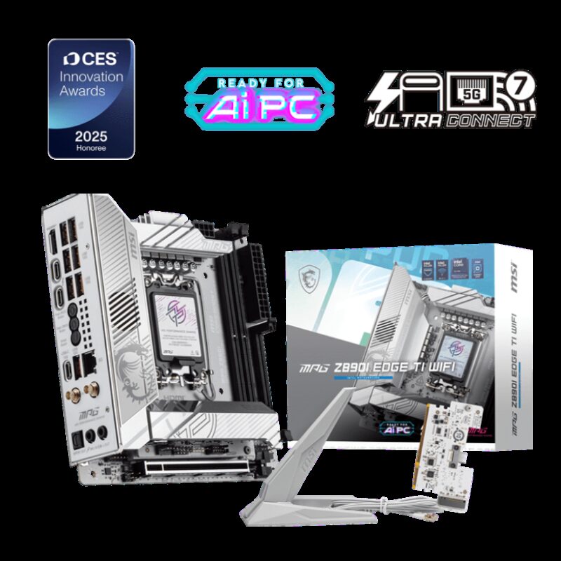 MSI MPG Z890I EDGE TI WIFI SOKET 1851 DDR5 8600MHZ